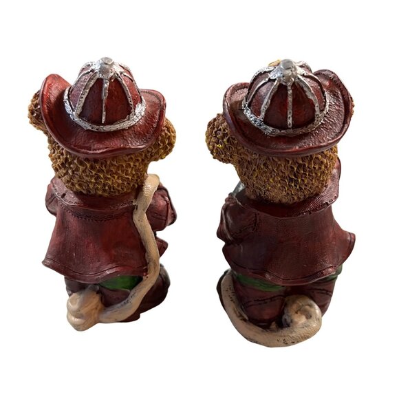 Firefighter Bear Figurine Set Fire Department - Picture 4 of 4